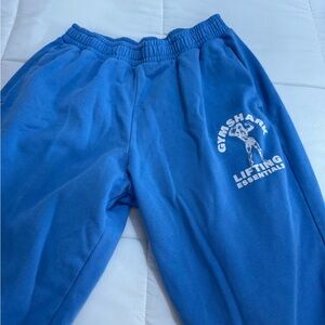 Gymshark Blue sweatpants